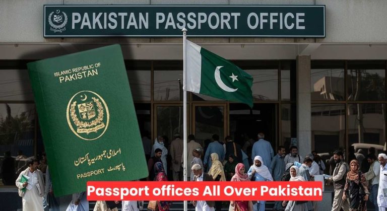 Passport office Timings & Days, locations, Helpline Number, All Over Pakistan