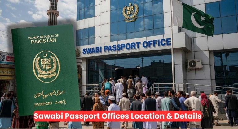 Passport Office in Swabi Location, Timings & Days, Contact Number