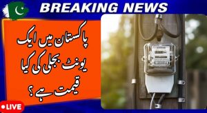 1 Unit Electricity Price in Pakistan 2026 – Latest Rates&hellip;