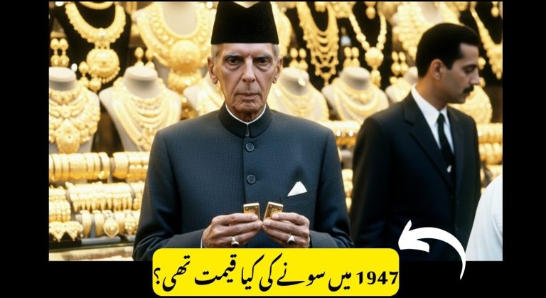 Gold Price in Pakistan in 1947